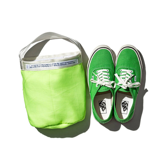 Neon Bucket Bag: Yellow
