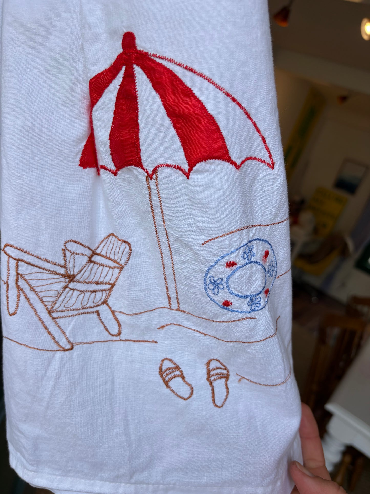 UPCYCLED APPLIQUE SKIRT