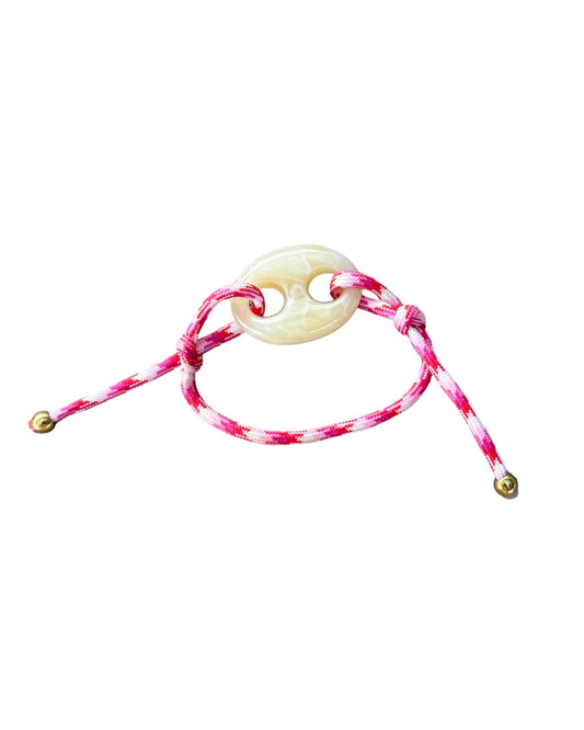PINK CANDY MARINER BRACELET