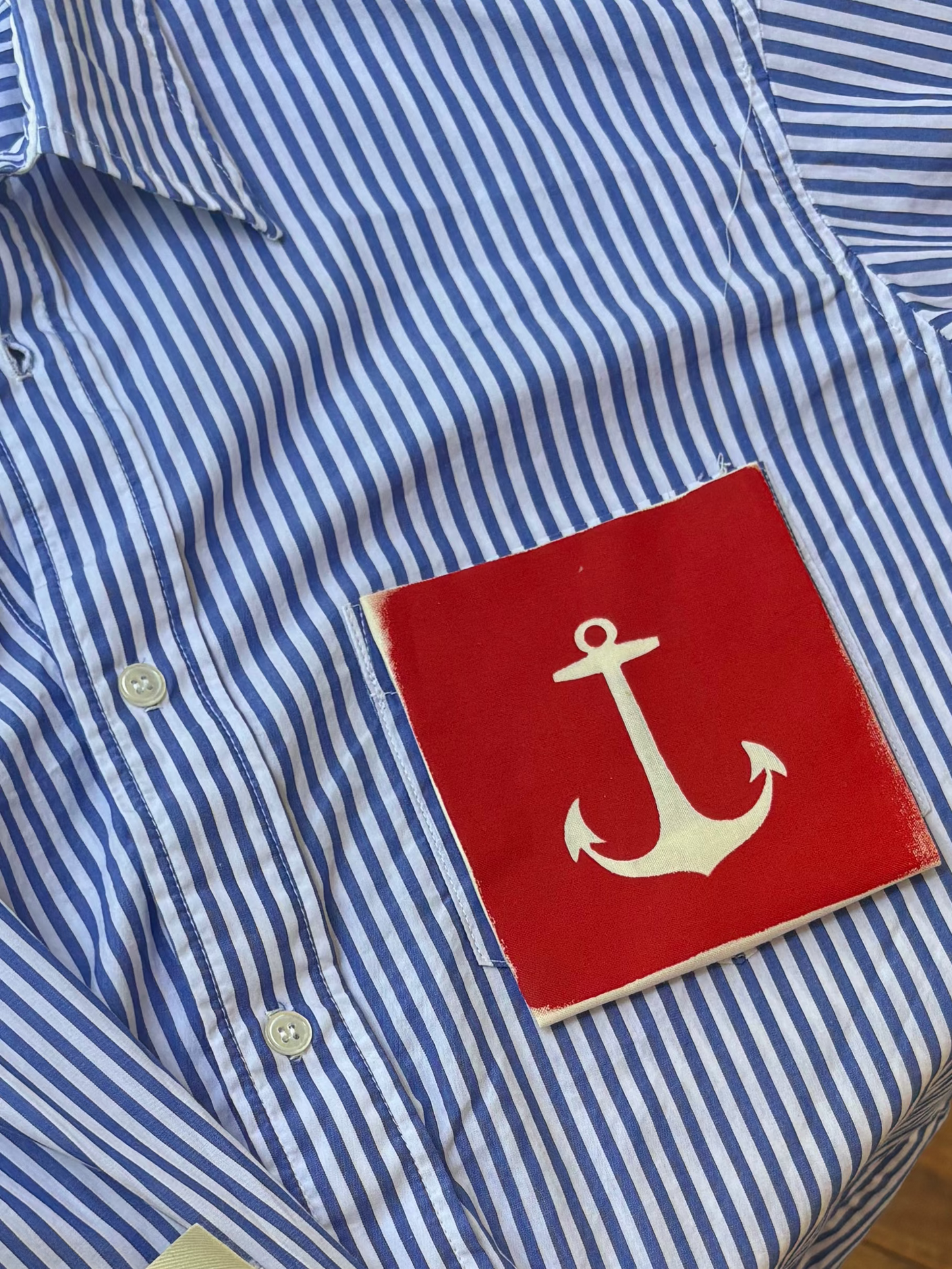 ANCHOR SILK SCREEN PATCH