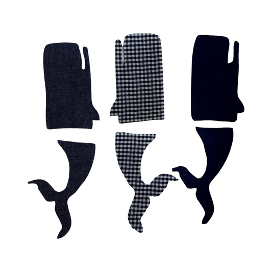 Whale 1 White Oxford Unisex Dress Shirt