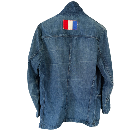 FRENCH KISS DENIM BLAZER