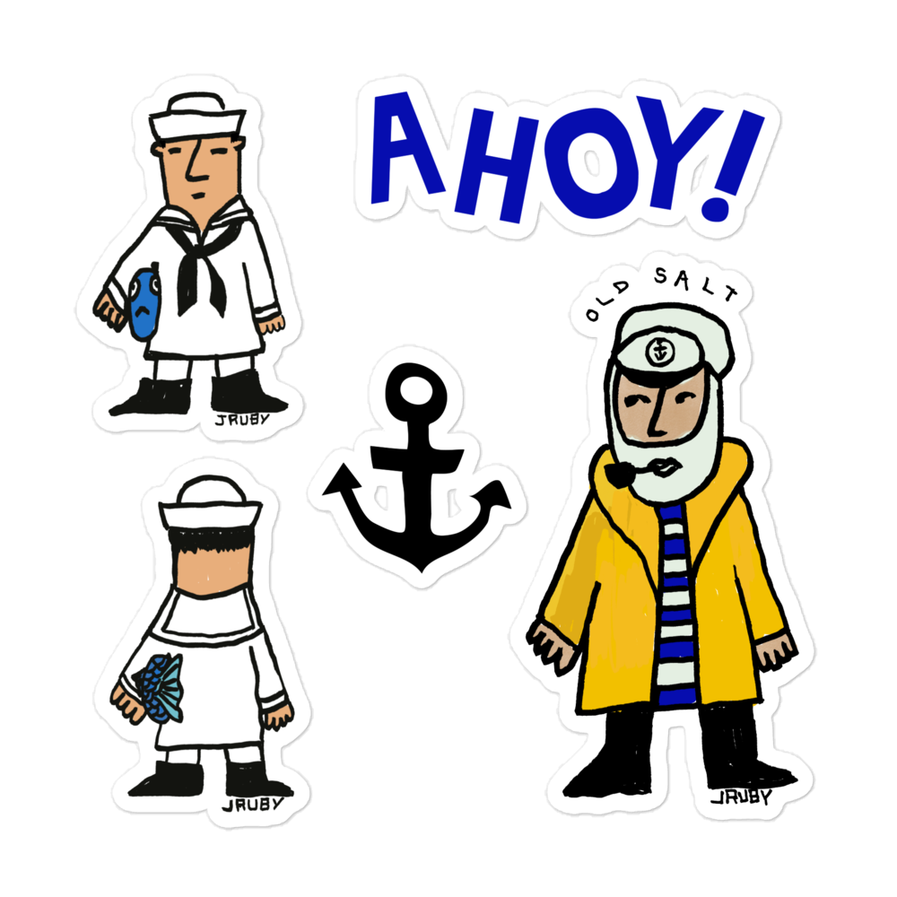AHOY VINYL STICKER PACK