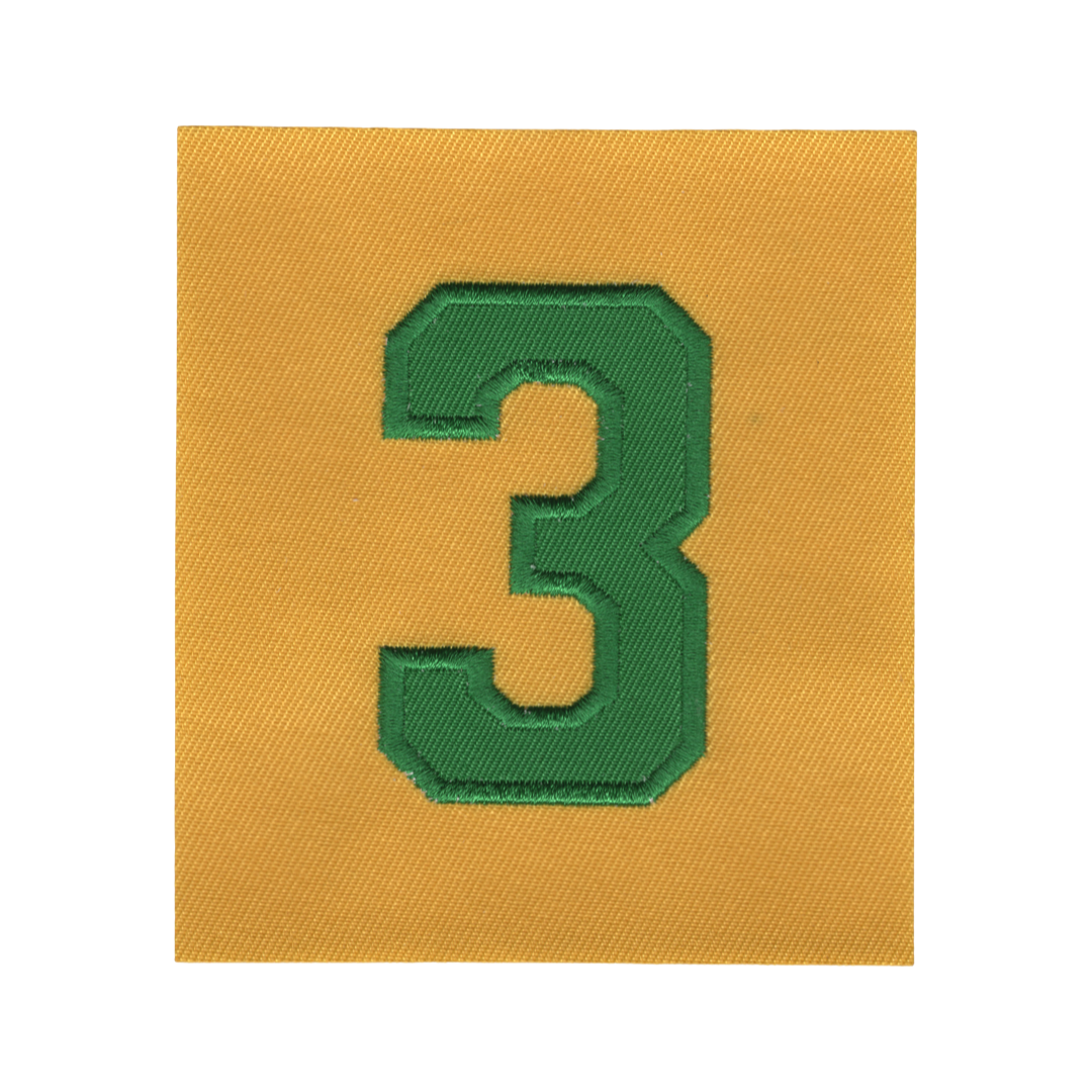 Embroidered Number Patch image 1