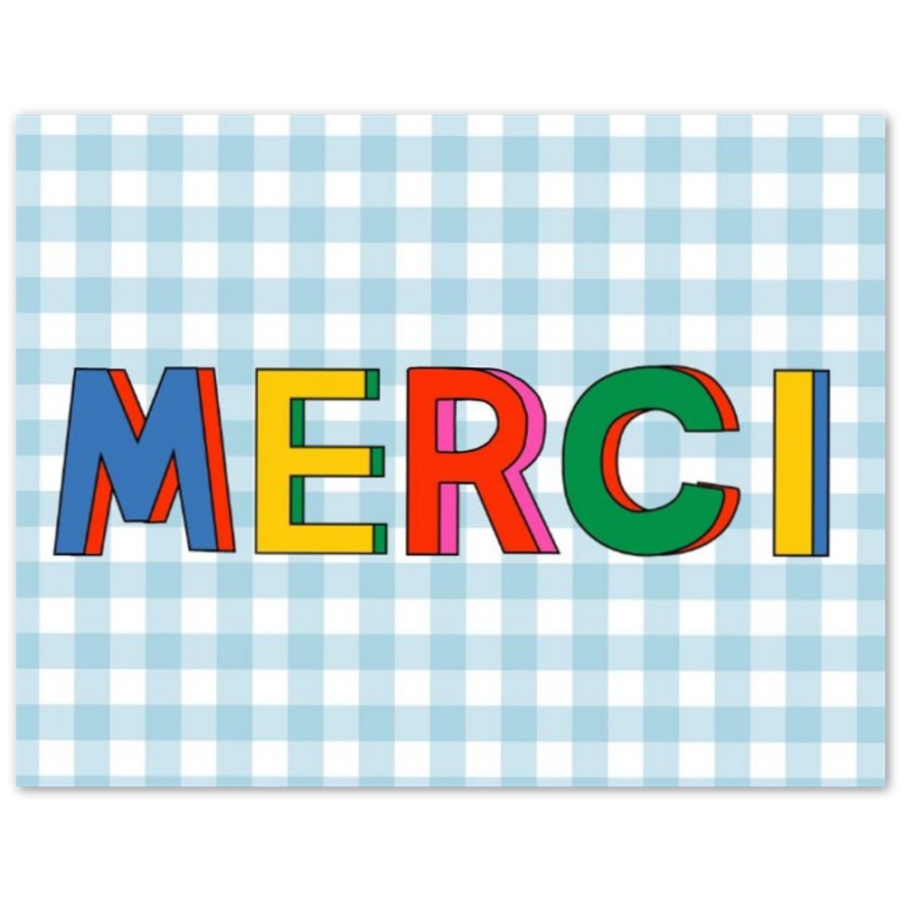 Merci Pack of 10 Greeting Cards image 4