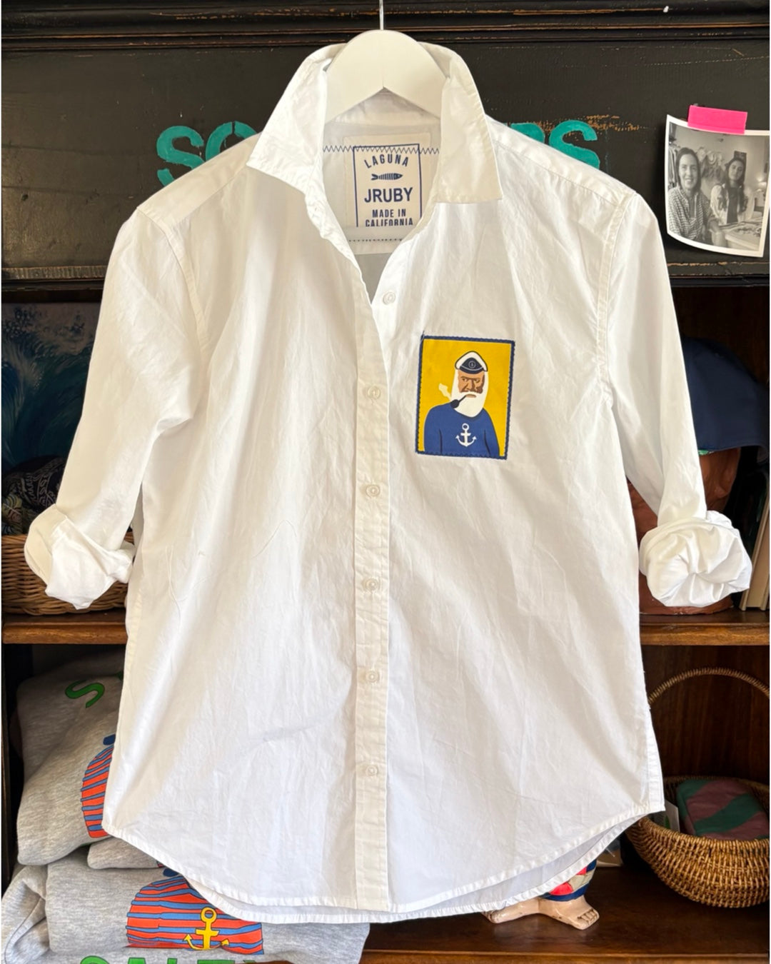 SEA CAPTAIN WOMEN’S POPLIN SHIRT