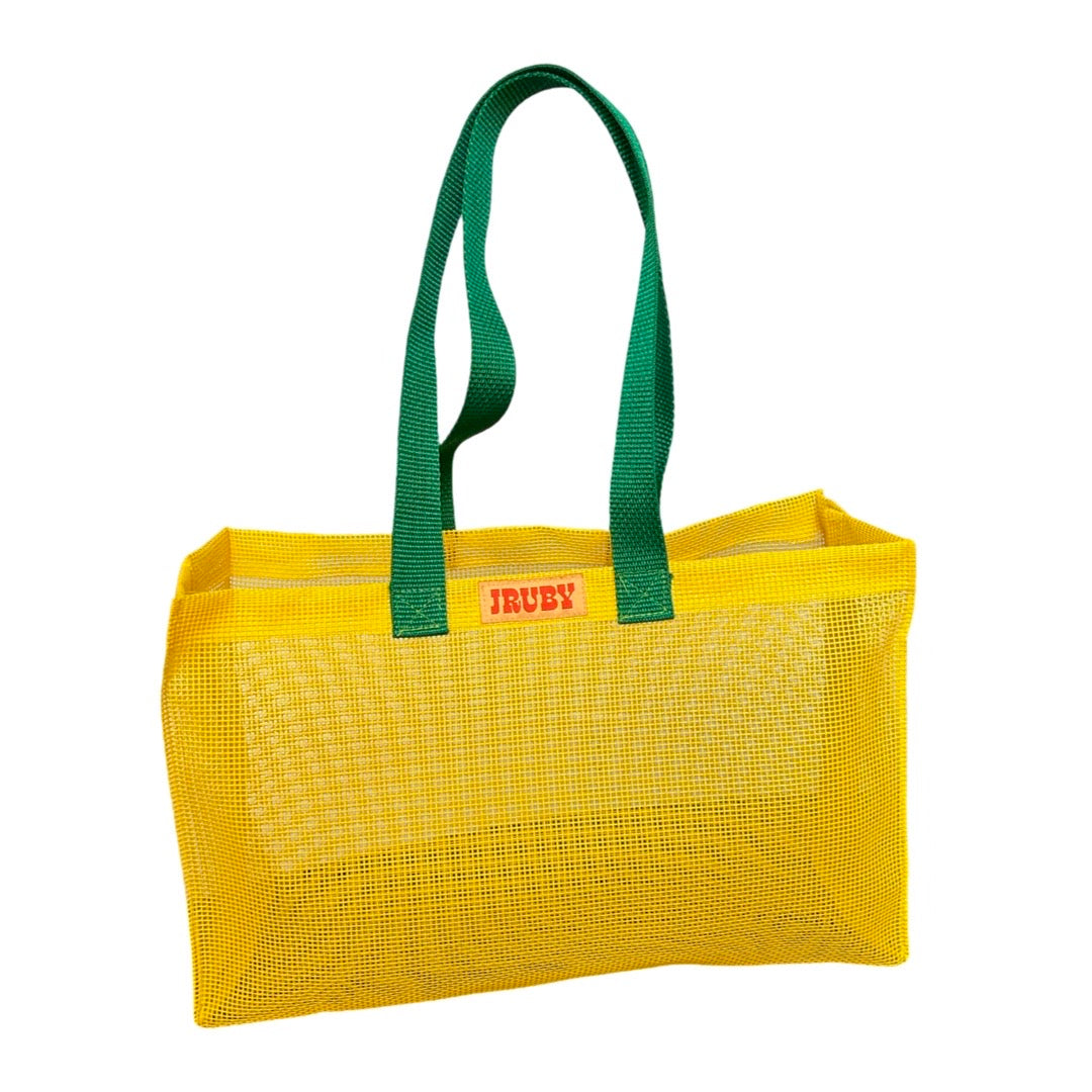 Le Beach Tote Lemon Lime image 0