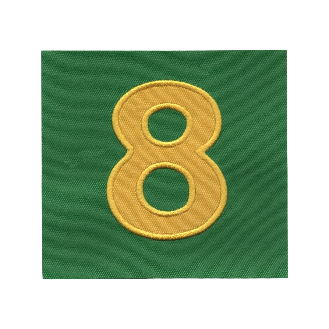Embroidered Number Patch image 9