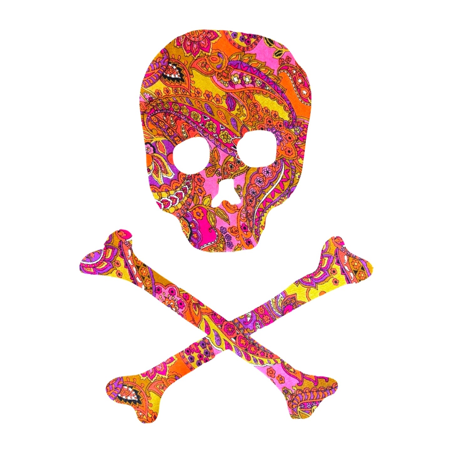 Jolly Roger Vintage Fabric Patch image 0