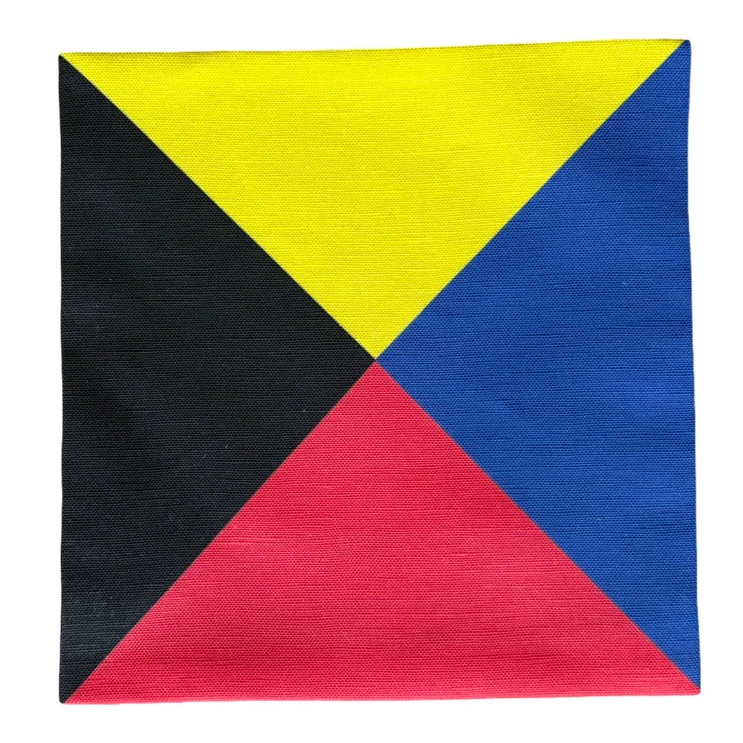 7” Nautical Letter Signal Fabric Patch  image 9