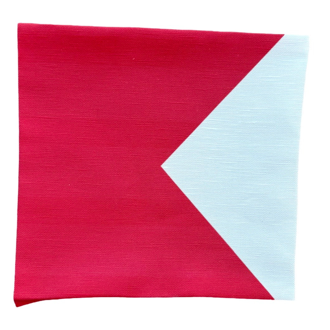 7” Nautical Letter Signal Fabric Patch  image 1