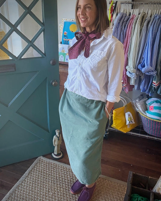 UPCYCLED ARMY SKIRT