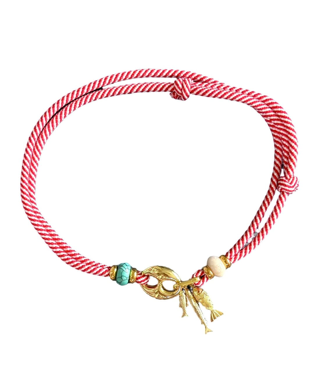 PARACHOKER RED WHITE GOLD FISH