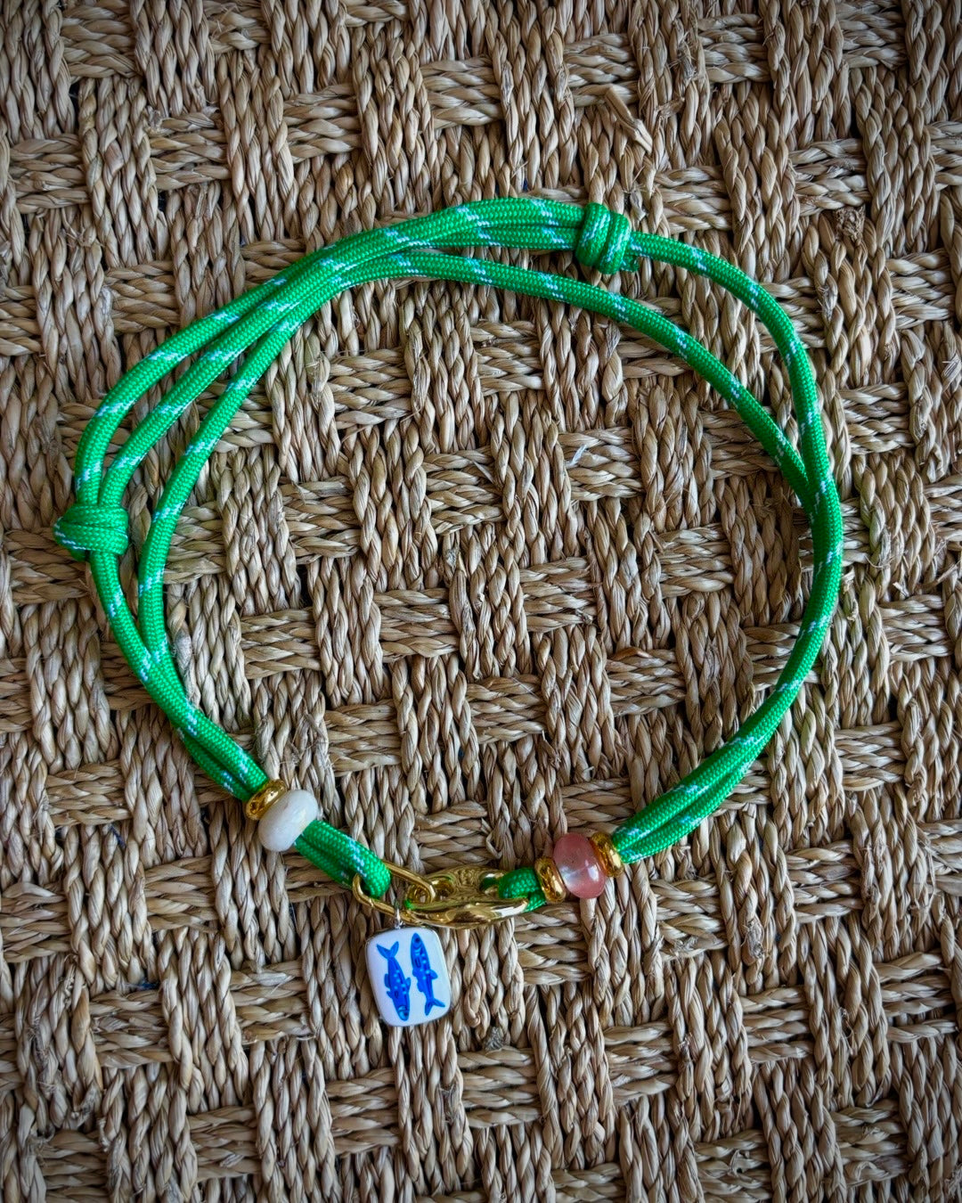 Green Sardine Necklace
