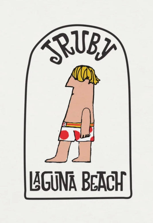 VINTAGE BEACH DUDE UNISEX TSHIRT