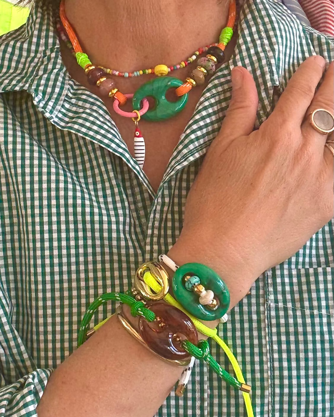 Beaded Mariner Bracelet V