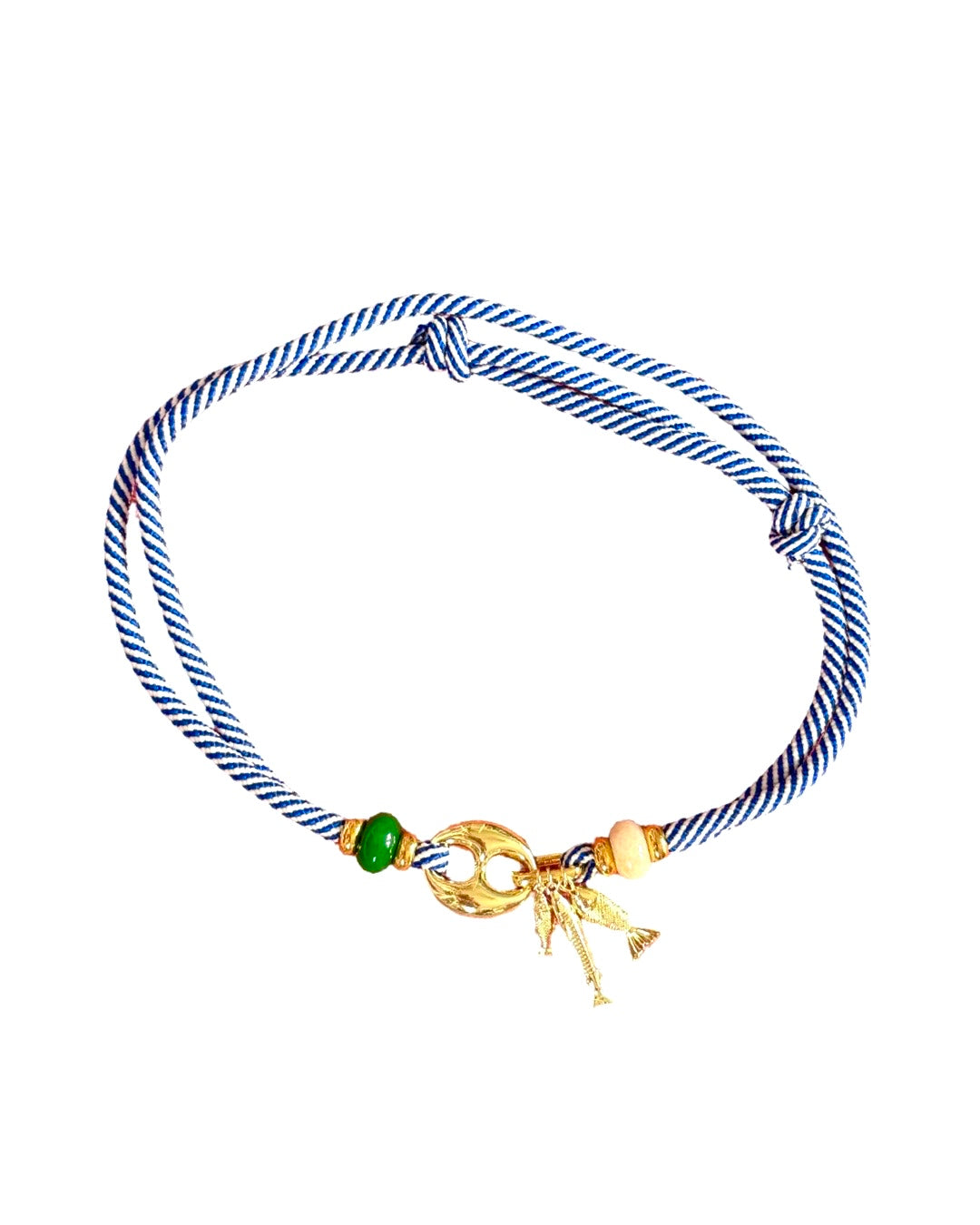 PARACHOKER BLUE WHITE GOLD FISH