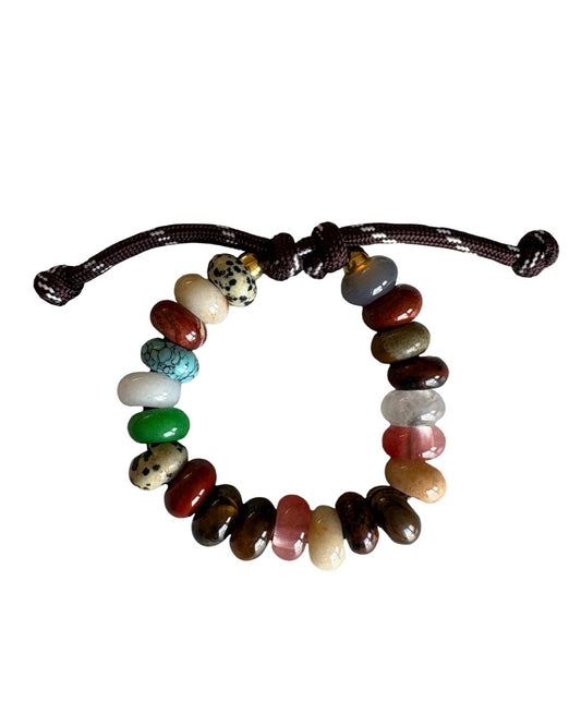 Natural Stone Para Bracelet