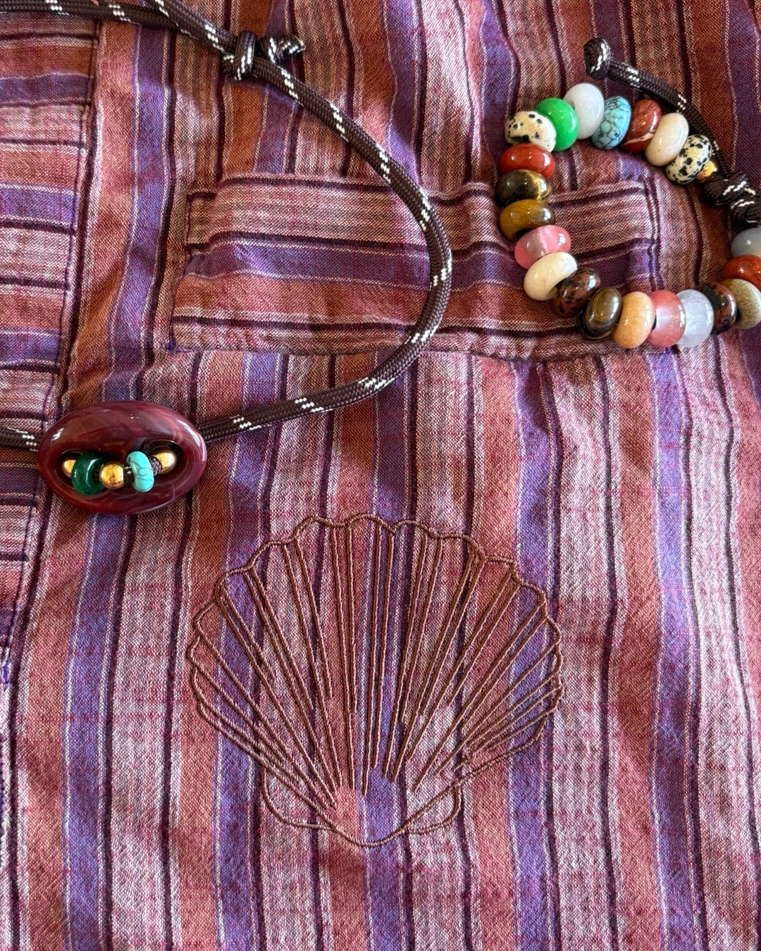 Natural Stone Para Bracelet