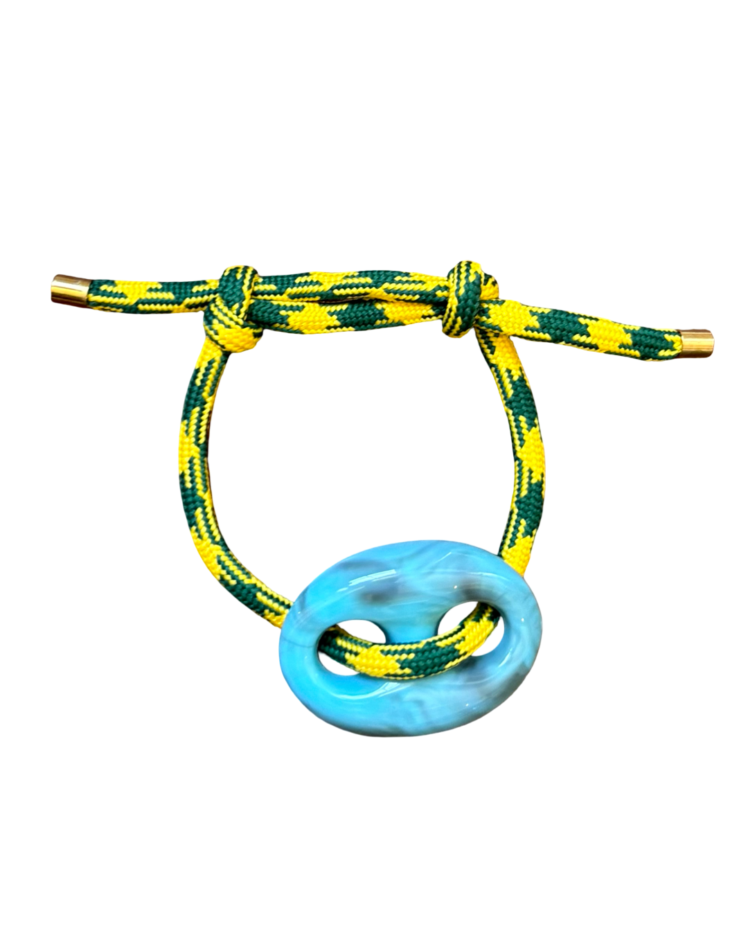 Forest Sunflower Houndstooth Mariner Bracelet (Copy)
