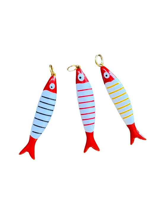 STRIPED SARDINE CHARM