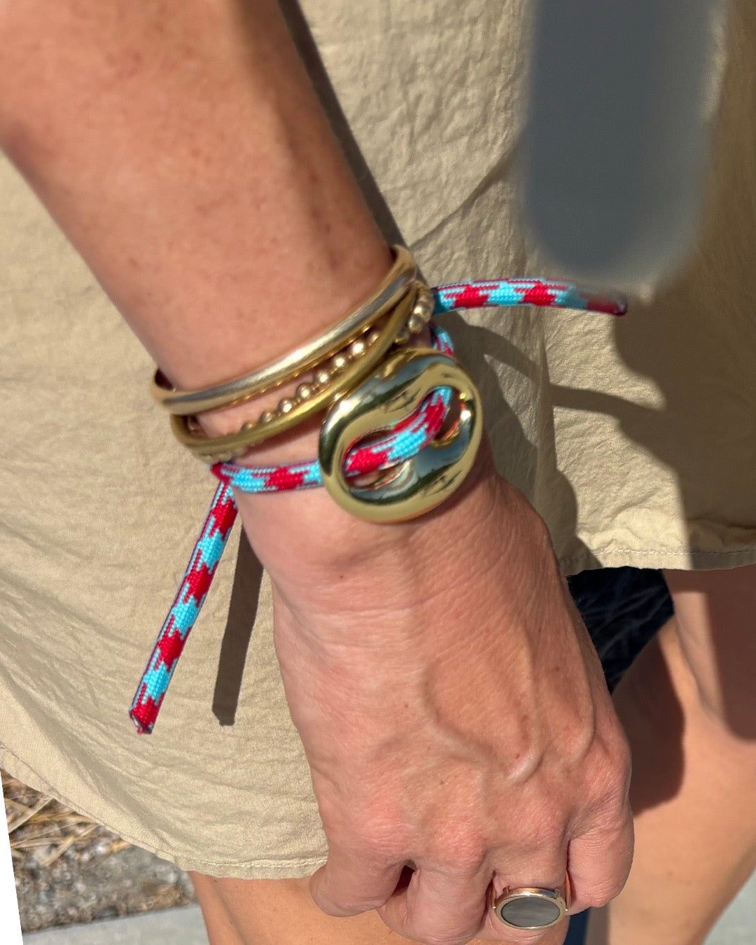 Large Gold Mariner Bracelet