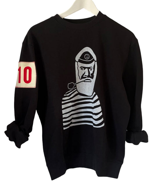 Perfect 10 Black Captain Sweatshirt