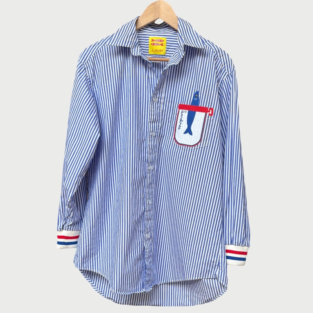 Le Sardine Boyfriend Shirt