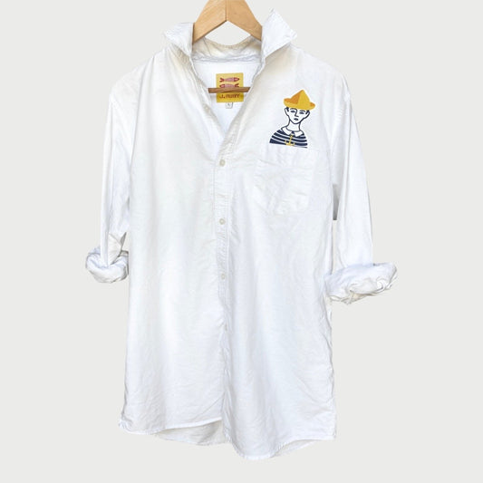 Sailor & The Gull White Oxford Unisex Dress Shirt