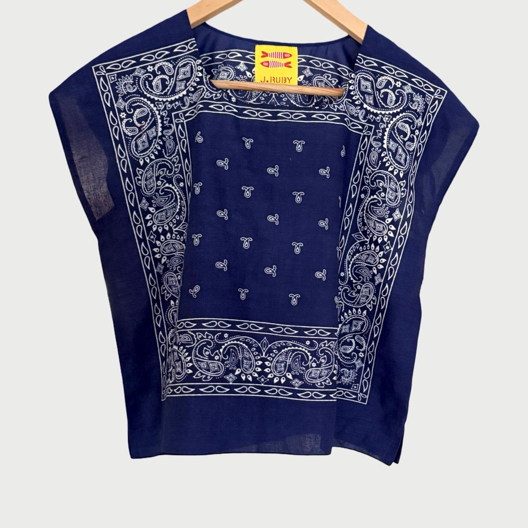 Bandana Shirt Small- multiple colors