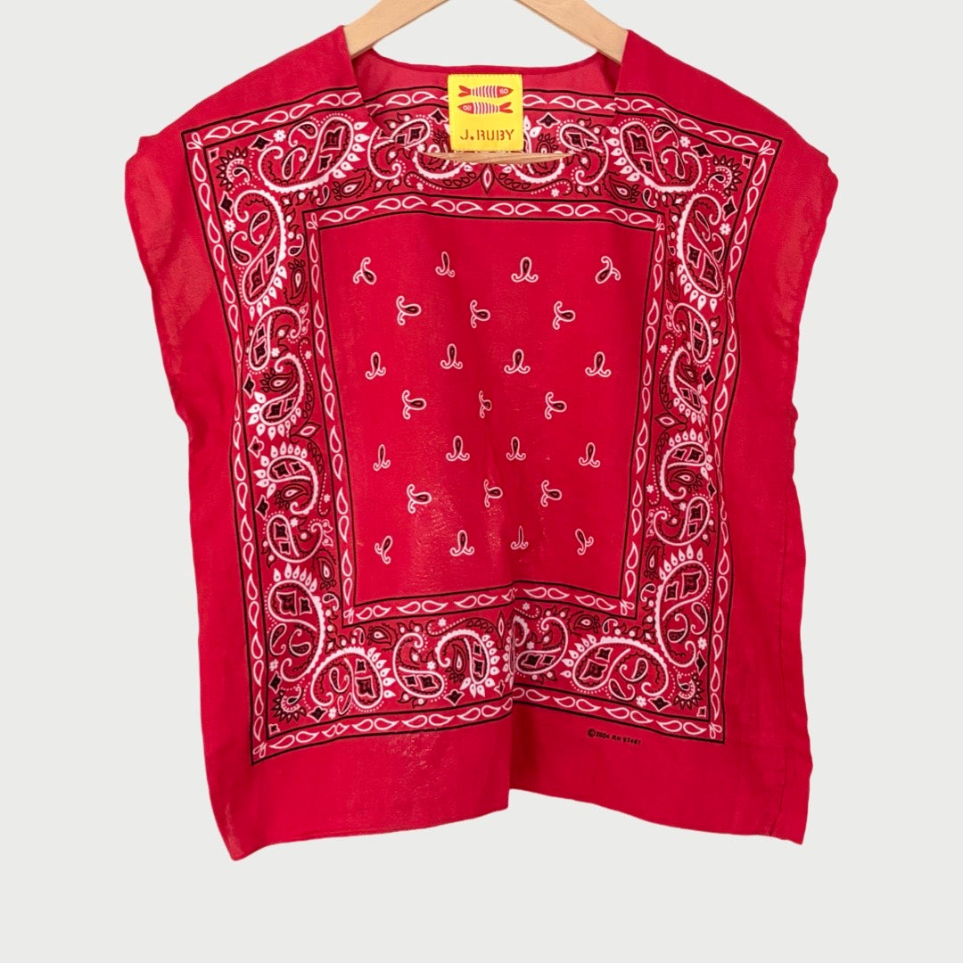 Bandana Shirt Small- multiple colors