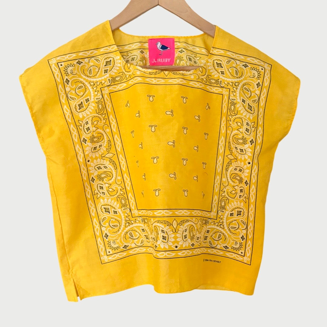 Bandana Shirt Small- multiple colors