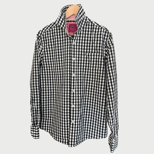 Men’s Medium black and white check Shirt