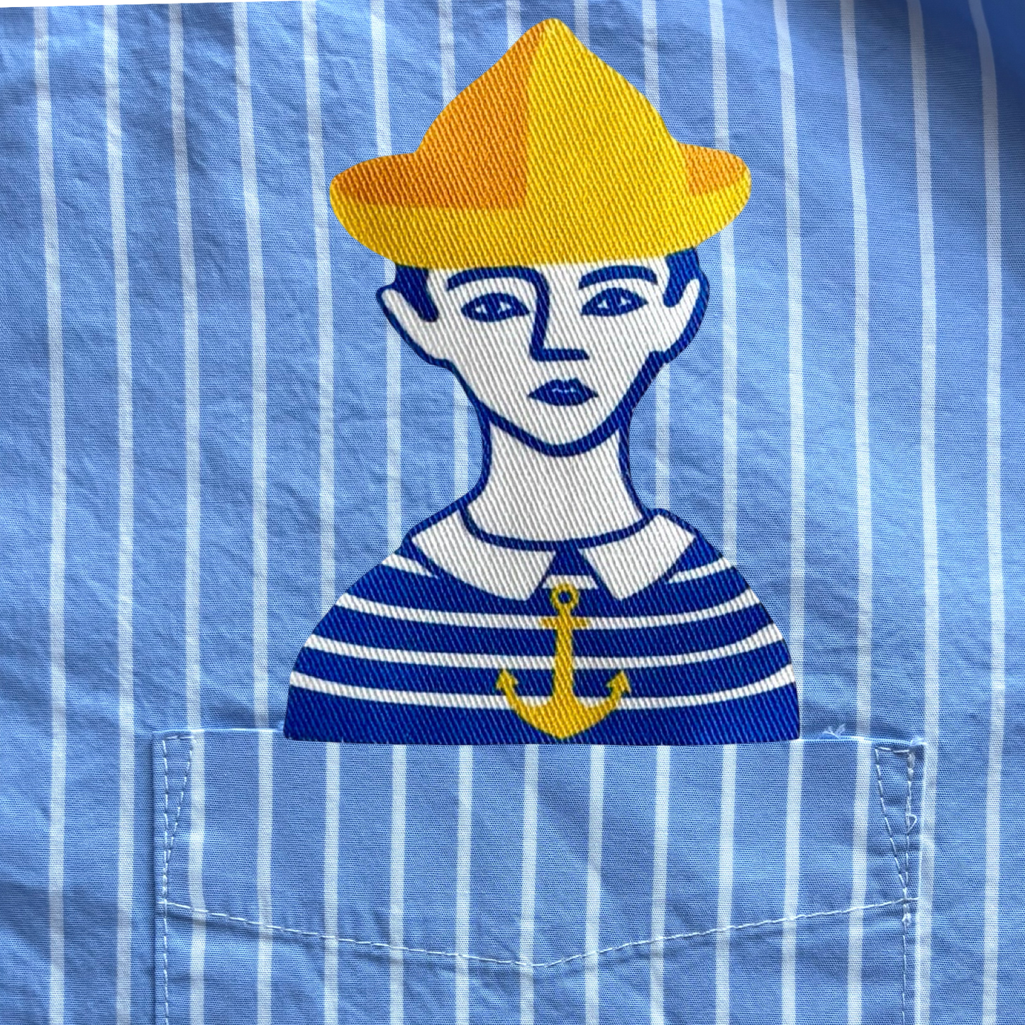 Sailor in front pocket Add On