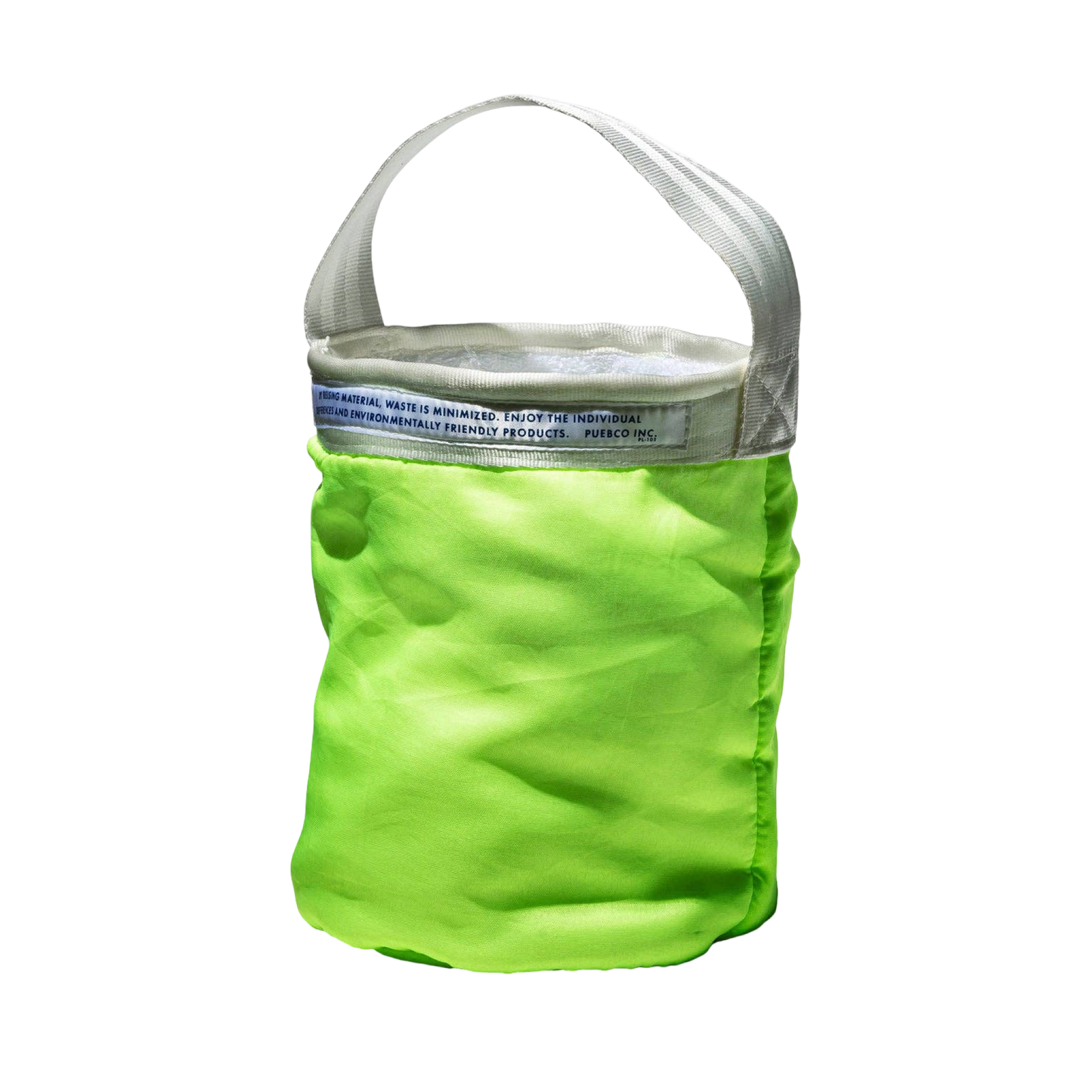 Neon Bucket Bag: Yellow