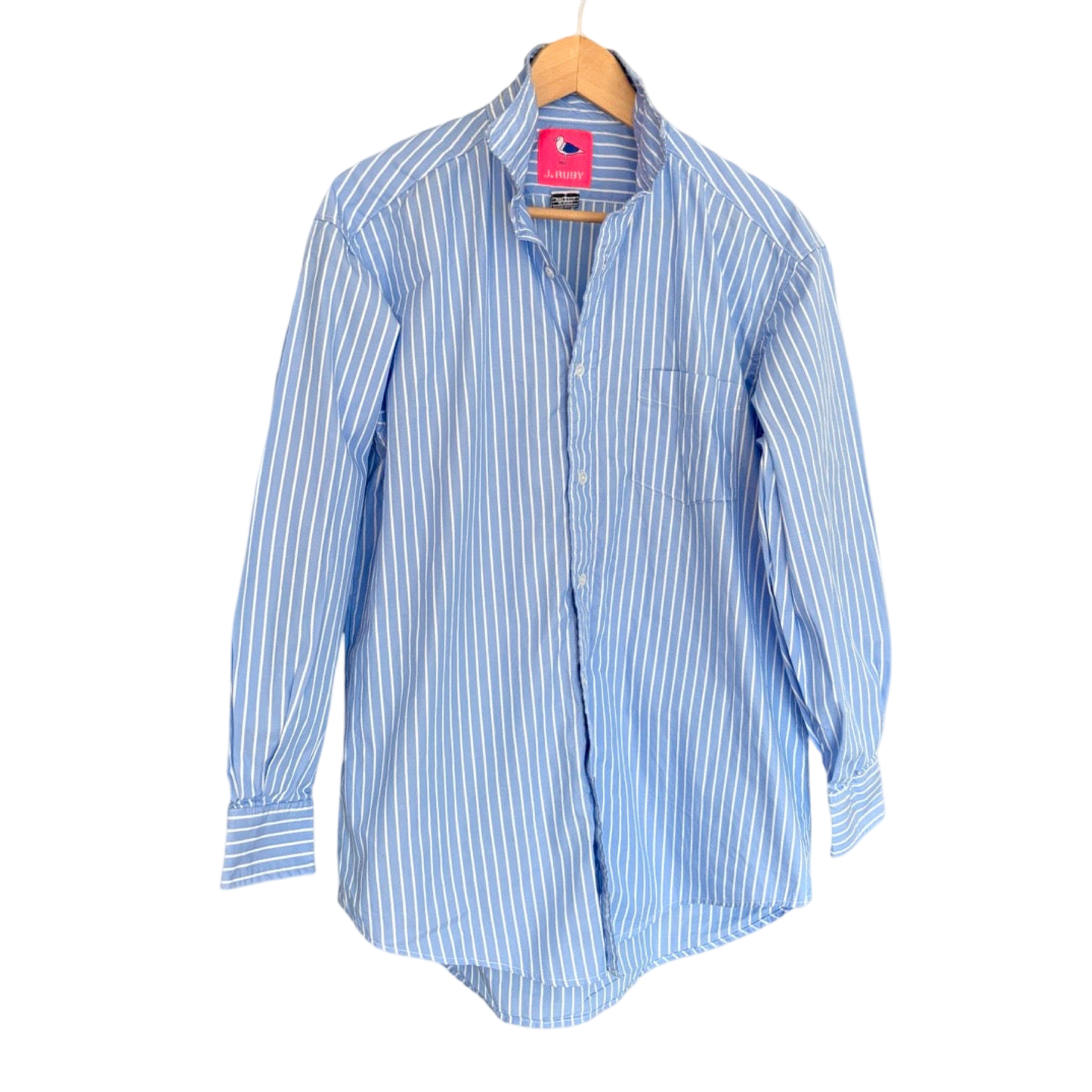 BOYFRIEND LT BLUE STRIPE