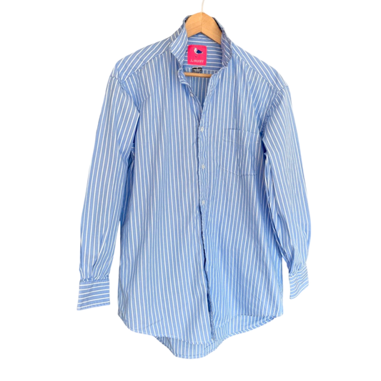 BOYFRIEND LT BLUE STRIPE