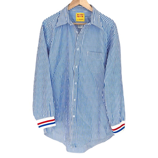 BOYFRIEND ROYAL BLUE STRIPE SPORT CUFF