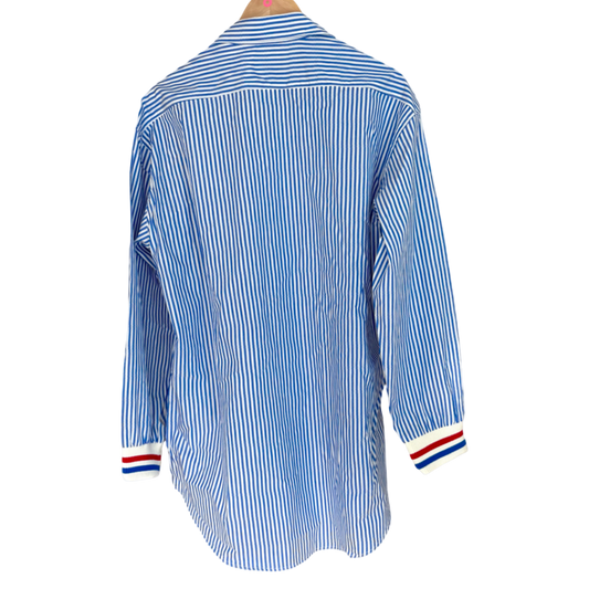 BOYFRIEND ROYAL BLUE STRIPE SPORT CUFF