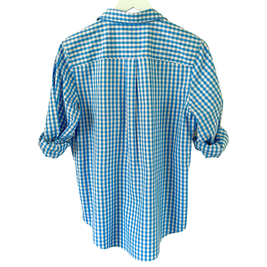 Le Sardine Shirt Lt Blue White Check