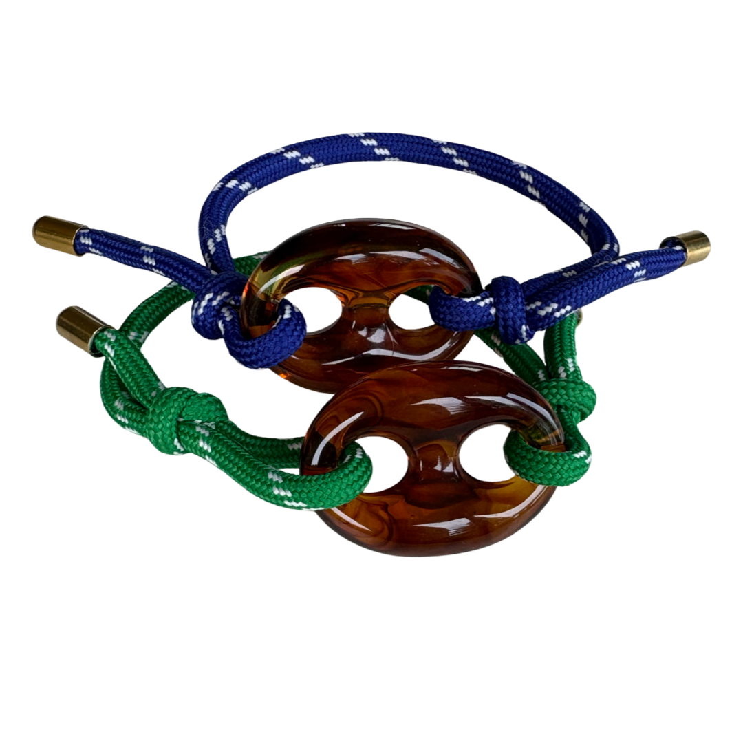 Tortoise Shell Mariner Bracelet