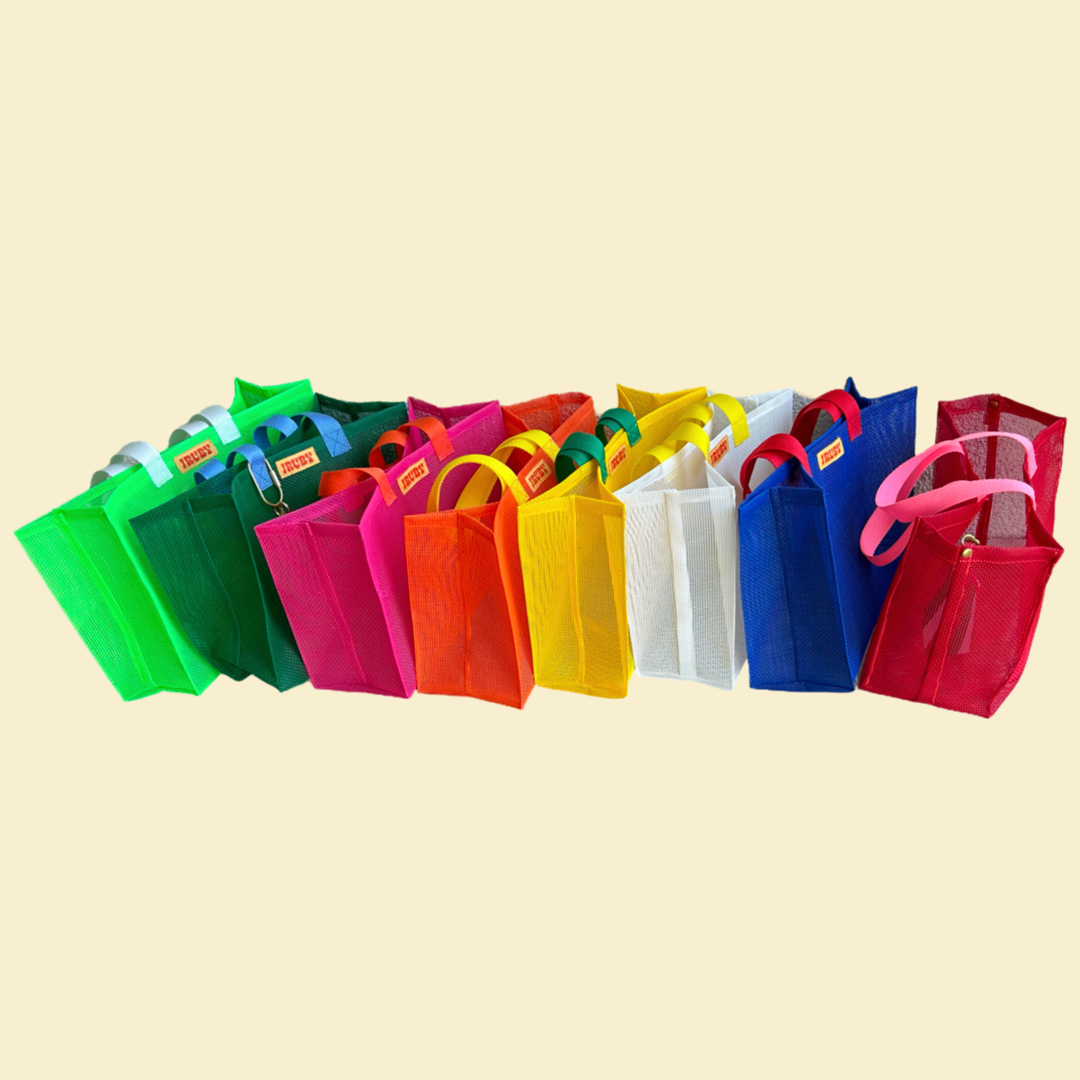 Le Beach Tote Lemon Lime image 2