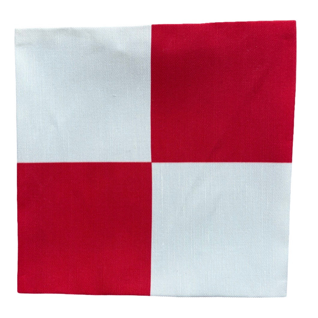 7” Nautical Letter Signal Fabric Patch  image 5