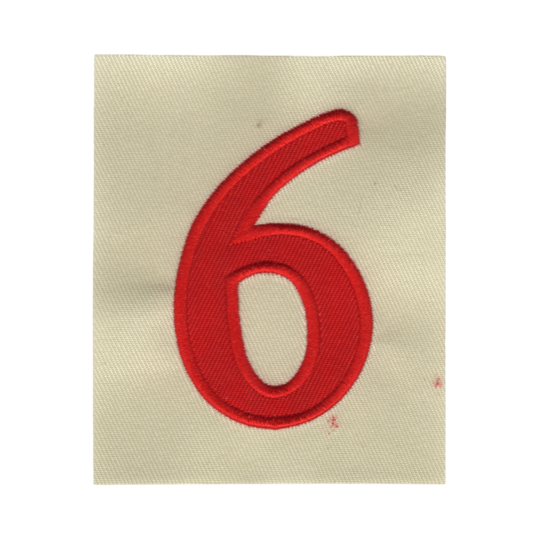 Embroidered Number Patch image 6