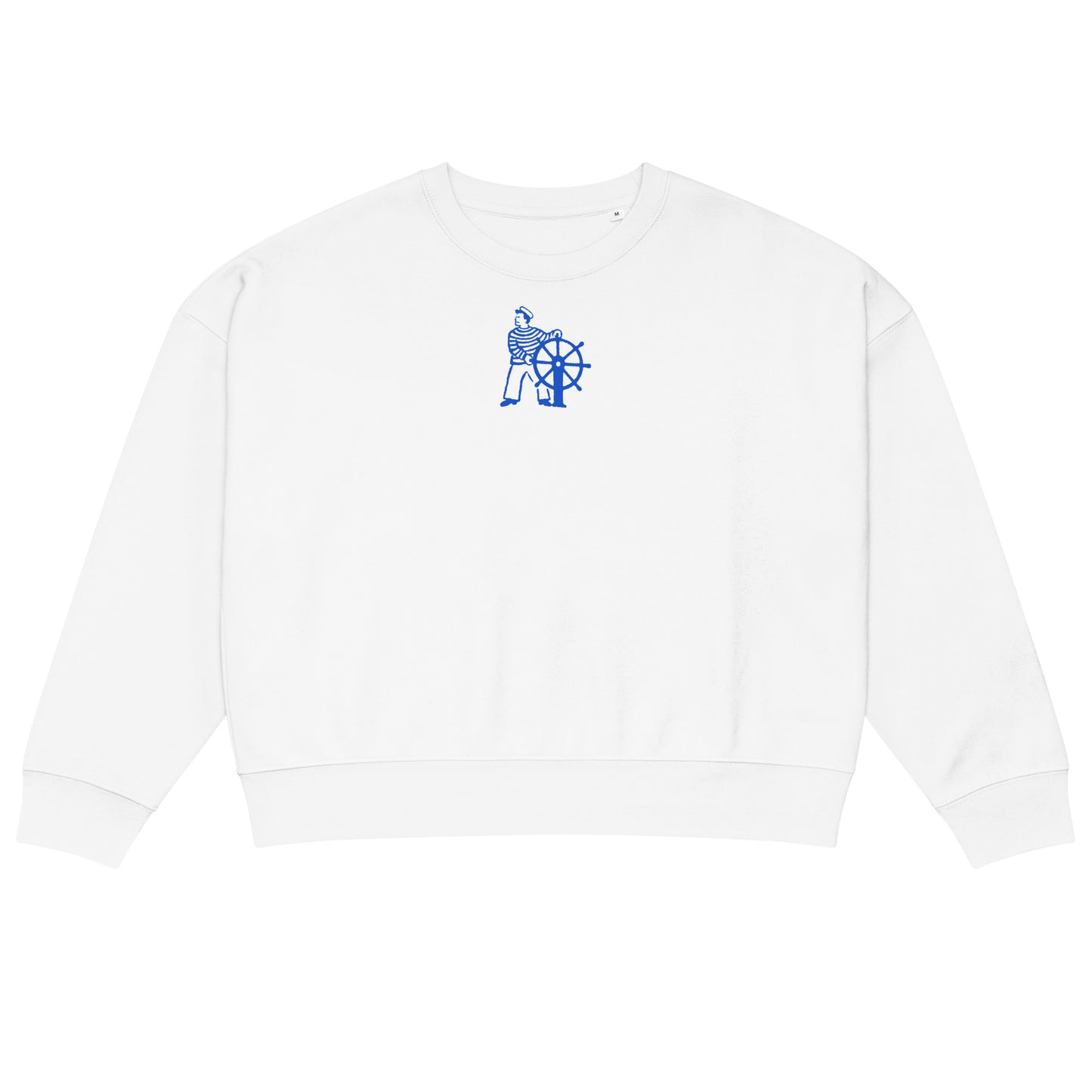 SAILOR STRIPES WOMEN"S ORGANIC CREW SWEATSHIRT